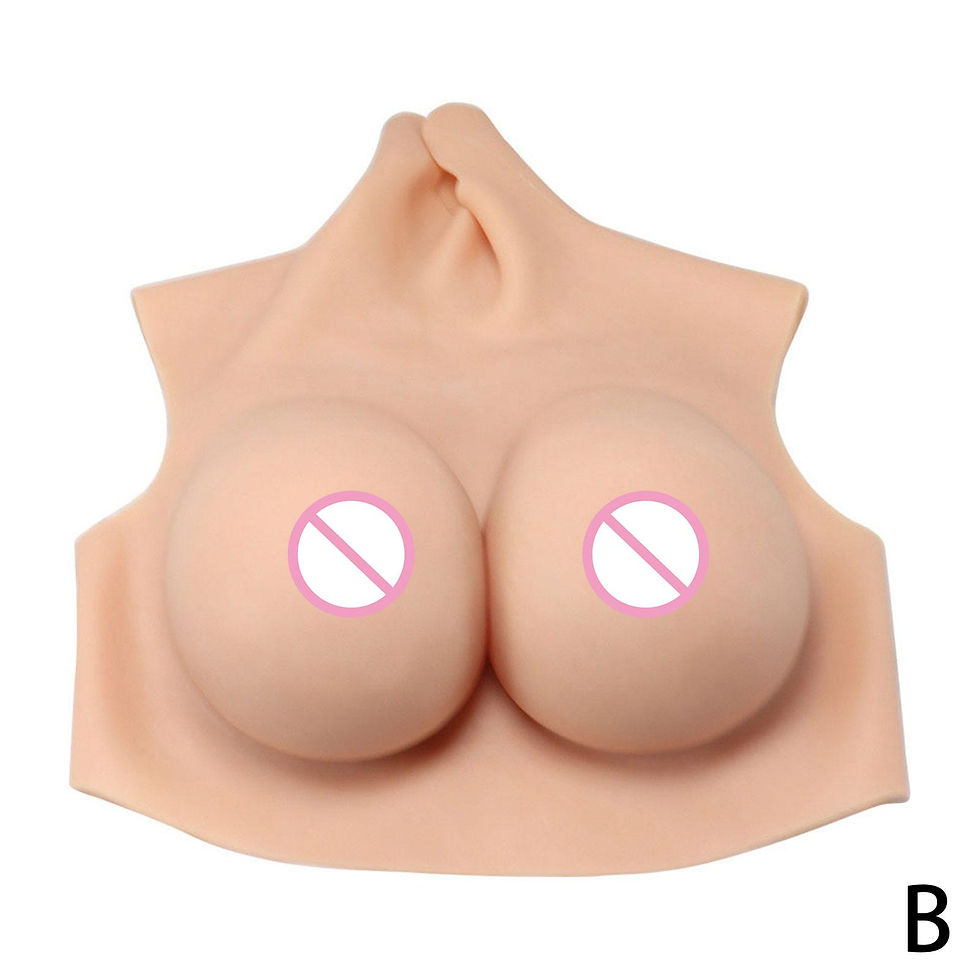 Miniaturbild: Huge Realistic Shemale Fake Boobs False Breast Forms Crossdressers Silicone Bre