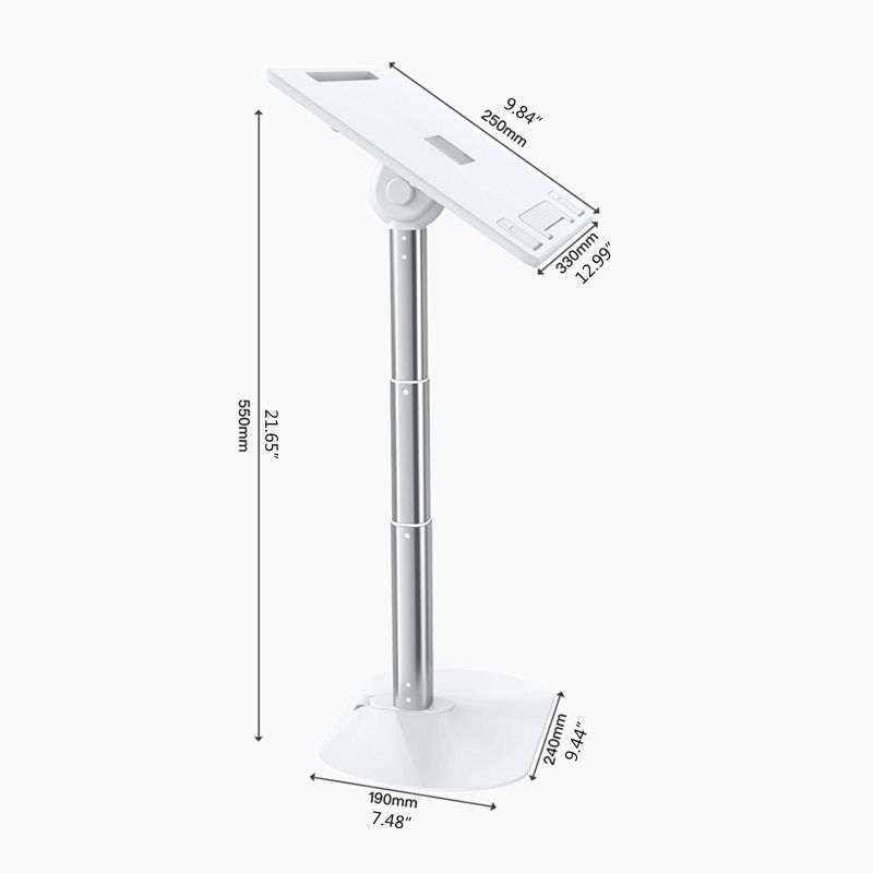Miniaturbild: Height Adjustable Laptop Stand Ergonomic Laptop Riser Portable Bed Lapdesk Tray