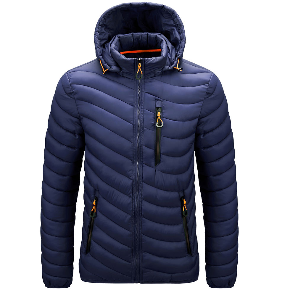 Miniatura: New Design Light Men Puffer Jackets Mens Custom Logo Down Winter Puffer Jacket