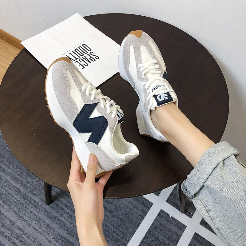 Thumbnail: Women Luxury Sports Shoes New Balance 2023 Spring Autumn New Air Mesh Color Blo