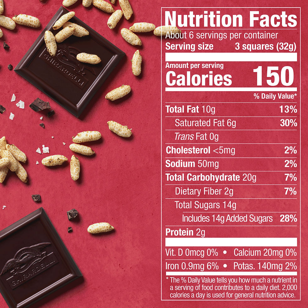 Thumbnail: GHIRARDELLI Intense Dark Chocolate Squares, Crispy Rice, 7.1 Oz Bag