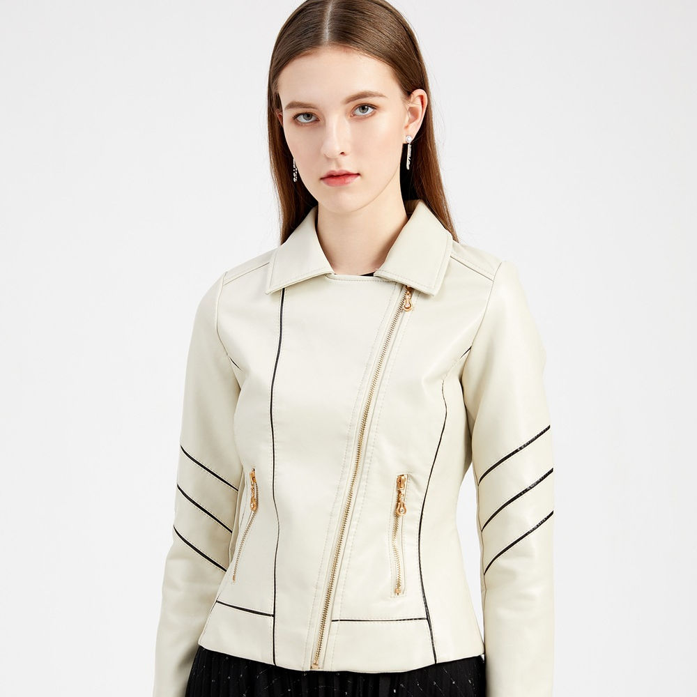 New Leather Jacket Winter Jacket and Blouse for Women PU Jackets Coldker