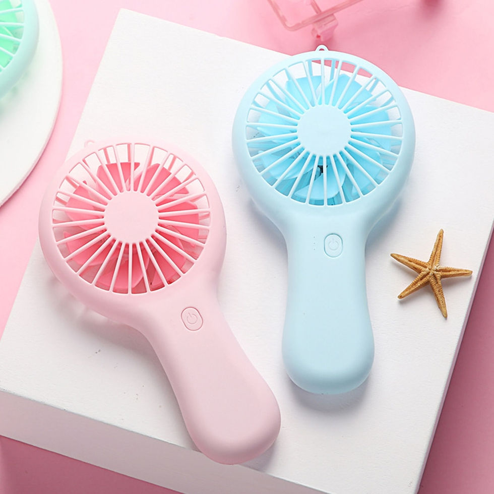 Миниатюра: Usb Mini Wind Power Handheld Fan, Convenient And Ultra-quiet, High Quality Port