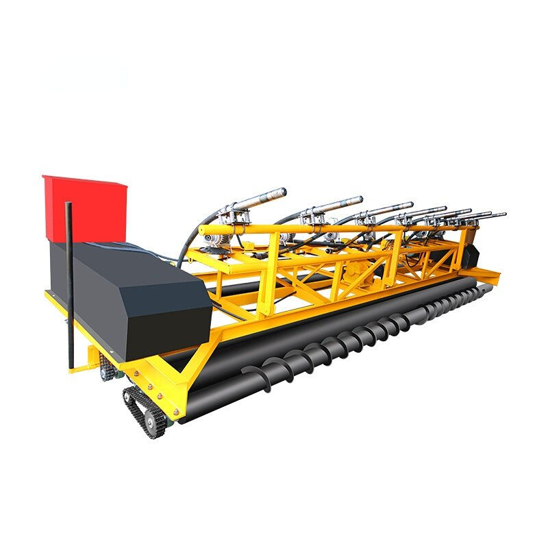 Thumbnail: Road Construction Machinery Asphalt Pavers Strong Frame Type Concrete Vibrating