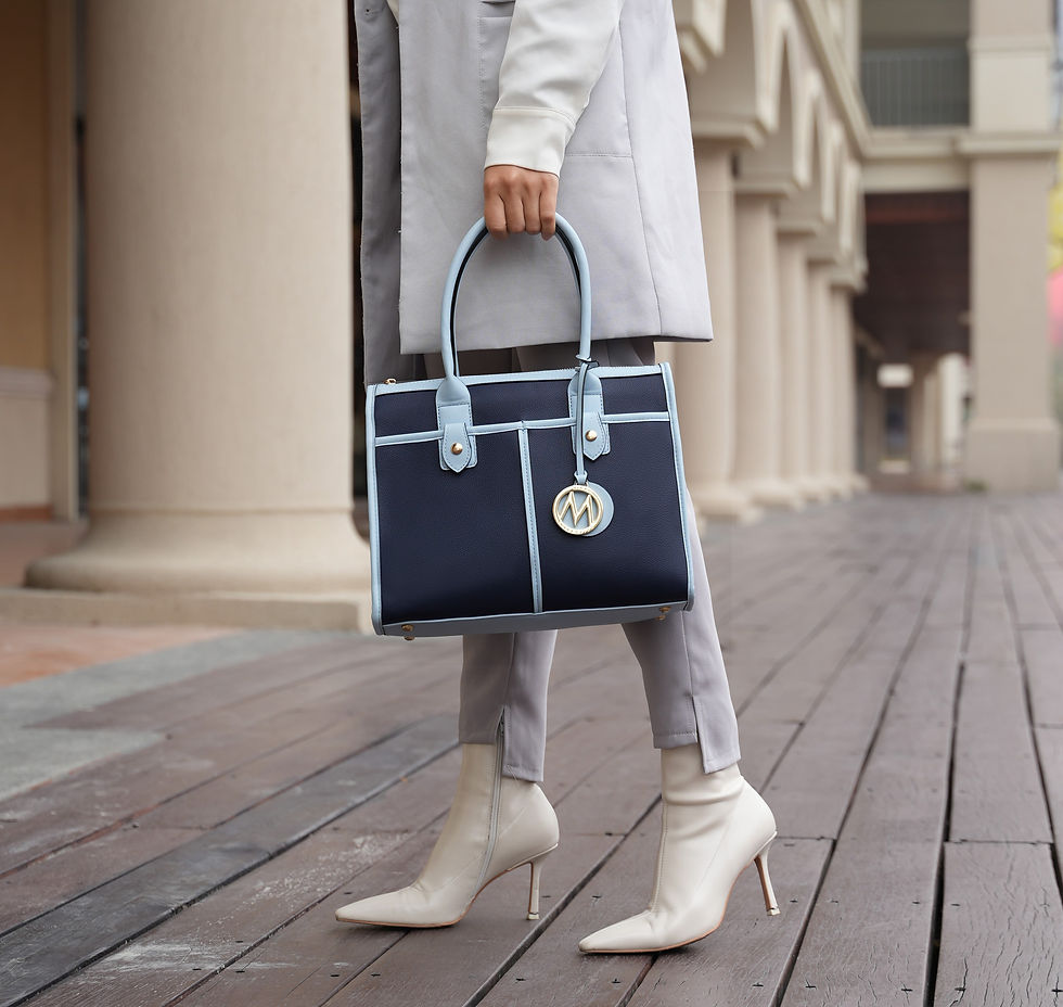 الصورة المصغرة: MKF Collection Livia Satchel Handbag by Mia K