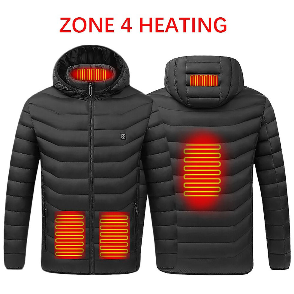 Thumbnail: 11 Areas Heated Jacket USB Men's Women's Winter Outdoor Electric Heating Jacket