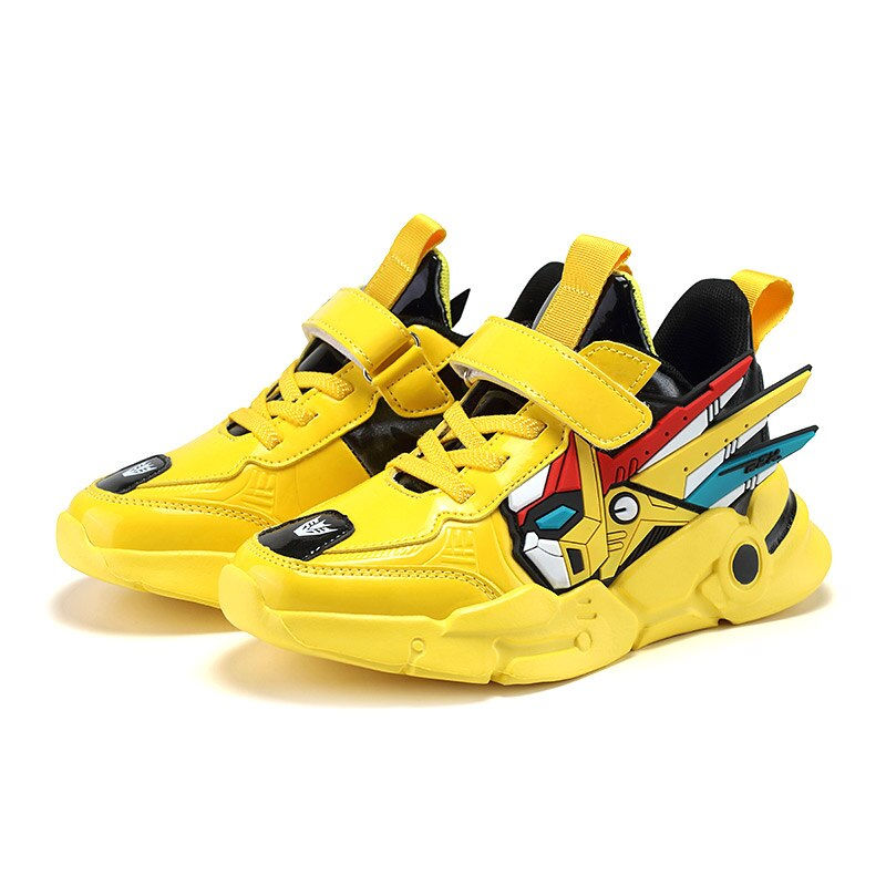 Thumbnail: Children Tennis Kids Boys Casual Shoes Fashion Breathable Mesh Sneakers 5-10y L