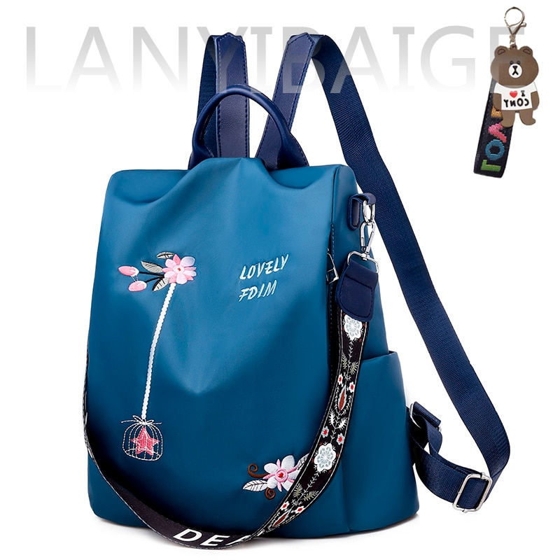 Miniatura: Fashion Women Large Capacity Women Backpack School Bags for Teenage Girls