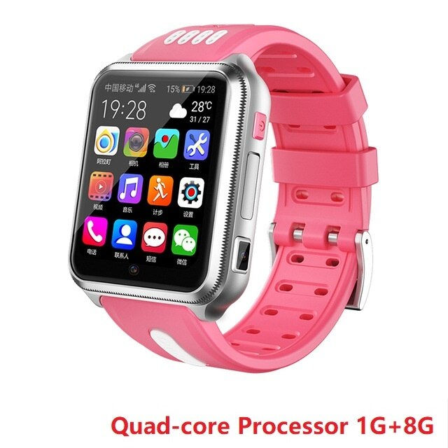 Thumbnail: H1 4G GPS Wifi location Student/Children Smart Watch Phone android system app i