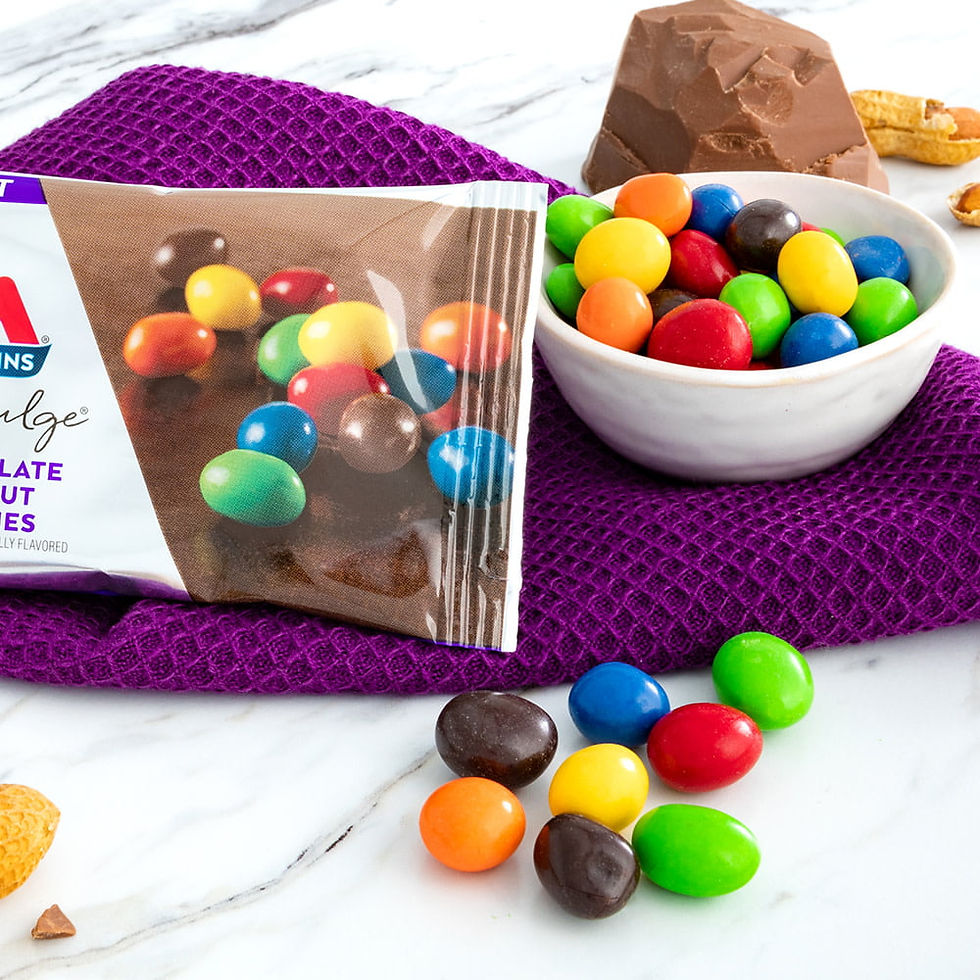 Miniature : Atkins Endulge Treat, Chocolate Peanut Candies, Keto Friendly, 5 Count