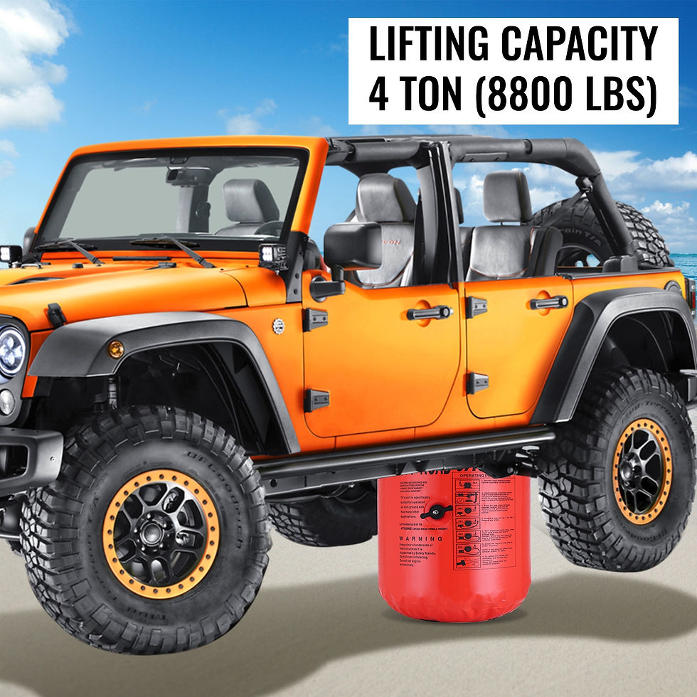 الصورة المصغرة: VEVOR 4Ton Car Inflatable Air Jack for Truck SUV Jeep Wheel Support Jack Auto E