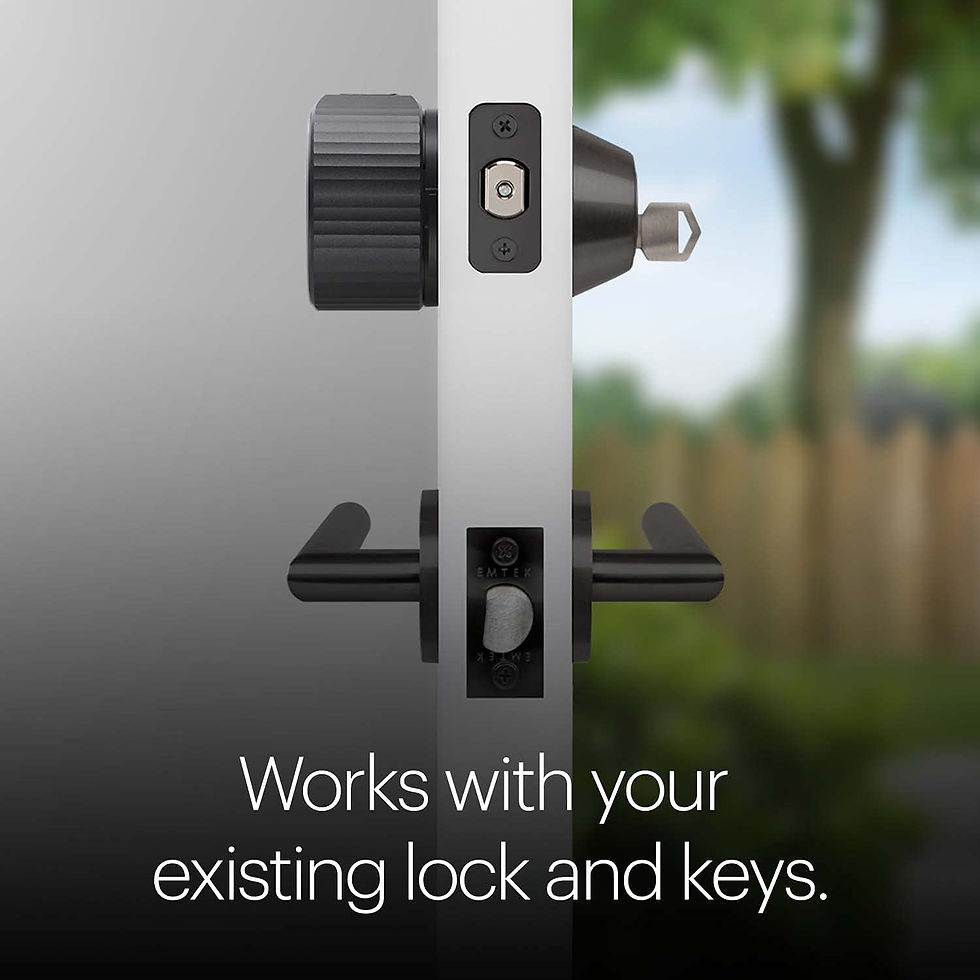 الصورة المصغرة: August Wi-Fi, (4th Generation) Smart Lock – Fits Your Existing Deadbolt in Mi