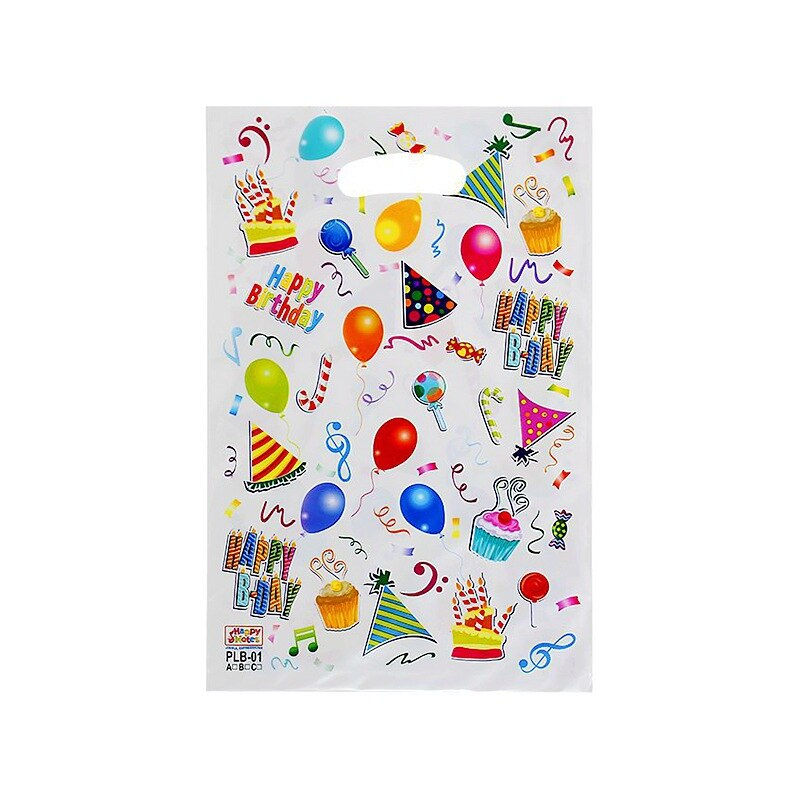 Thumbnail: 10/50pcs New Super Mario Plastic Gift Bag Kids Birthday Party Baby Shower Party