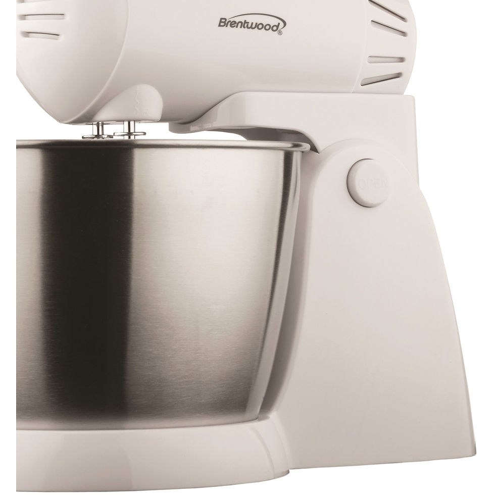 Thumbnail: Brentwood SM-1152 5-Speed plus Turbo Stand Mixer, White
