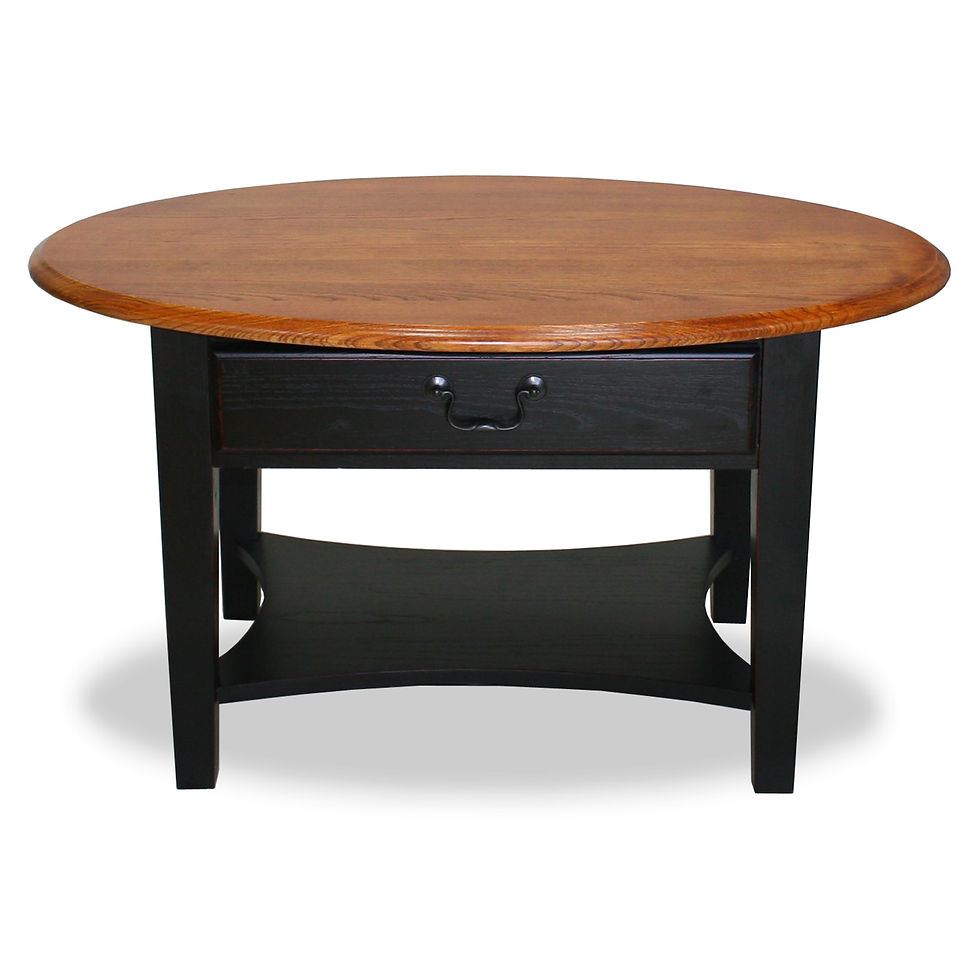 Миниатюра: Design House Oval Coffee Table in Slate