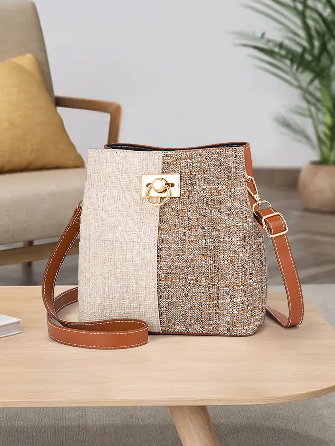 Cheruty Women's Small Handbags Crossbody Shoulder Bag with Adjustable Strap,Veg