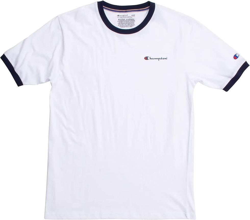 Thumbnail: Champion Men's Short Sleeve Sleepwear Tee, C-Logo