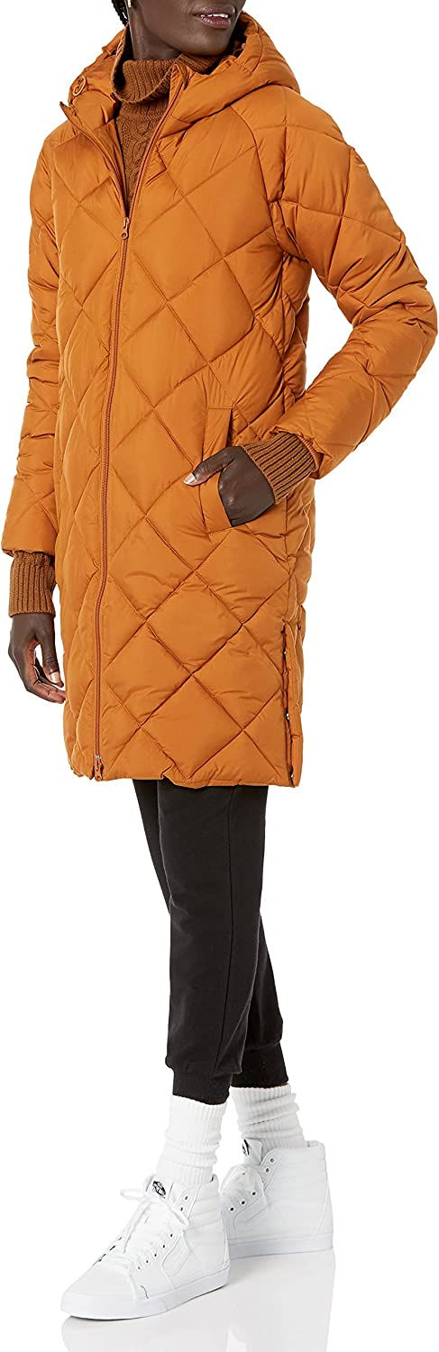 Miniatura: Amazon Essentials Women's Heavyweight Diamond Quilted Knee Length Puffer Coat