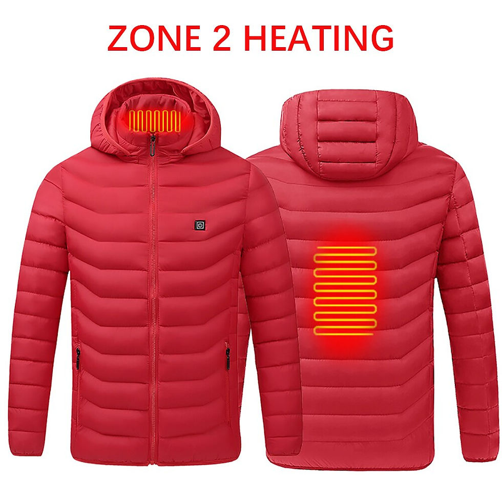 Thumbnail: 11 Areas Heated Jacket USB Men's Women's Winter Outdoor Electric Heating Jacket