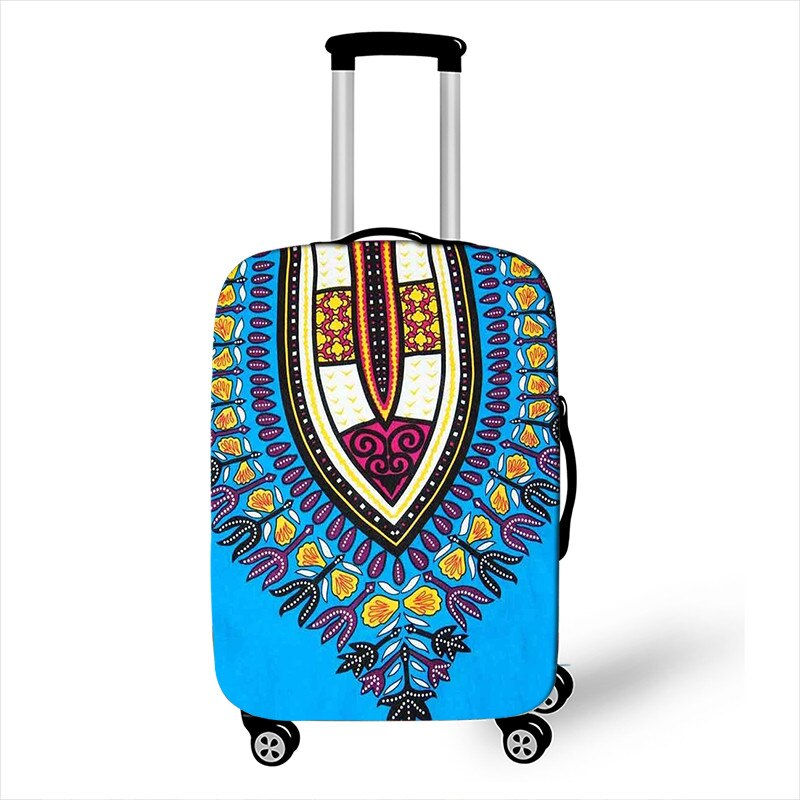 Thumbnail: African Printed Luggage Cover Afro Women Suitcase Protective Covers Anti-Dust W