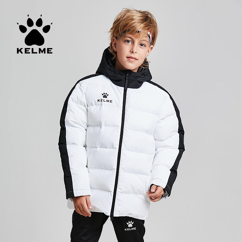 Миниатюра: Winter Long Jacket Sports Hooded Jacket Boys Girls Windproof Warm Outdoor Cotto