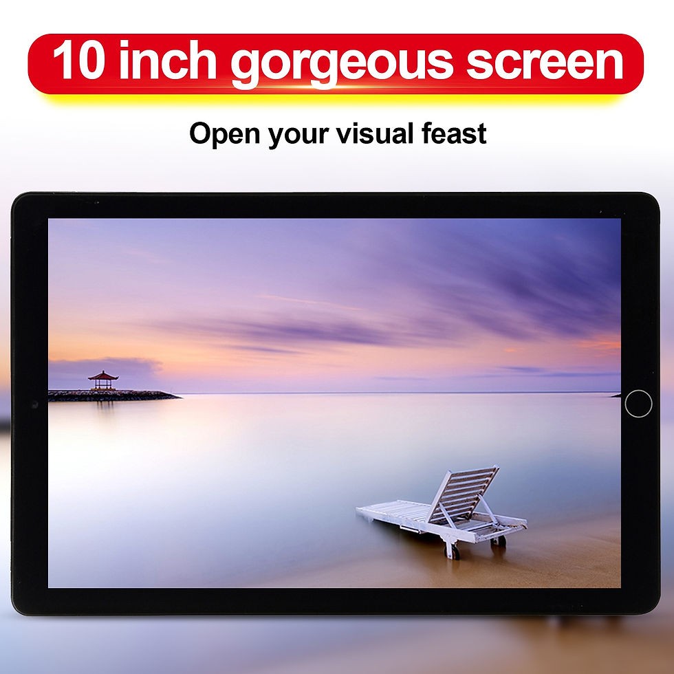 Thumbnail: 2023 New  Android 9.0 Tablet 10.1 Inch with 4GB + 64GB Memory Dual SIM Card Ipa