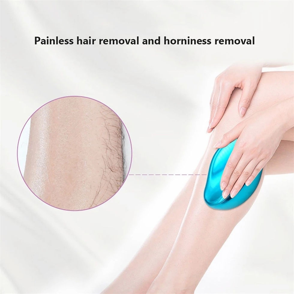 Thumbnail: Physical Hair Remover Painless Safe Reusable Body Care Depilation Tool Easy Cle