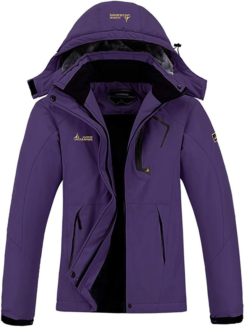 Miniatura: MOERDENG Women's Waterproof Ski Jacket Warm Winter Snow Coat Mountain Windbreak
