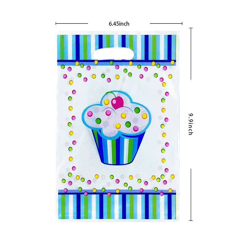 Thumbnail: 10/50pcs New Super Mario Plastic Gift Bag Kids Birthday Party Baby Shower Party