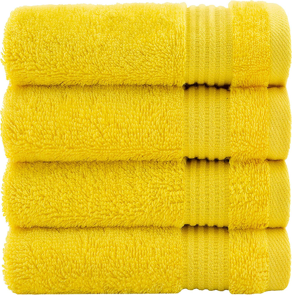 Thumbnail: Cotton Paradise 6 Piece Towel Set, 100% Turkish Cotton Soft Absorbent Towels fo