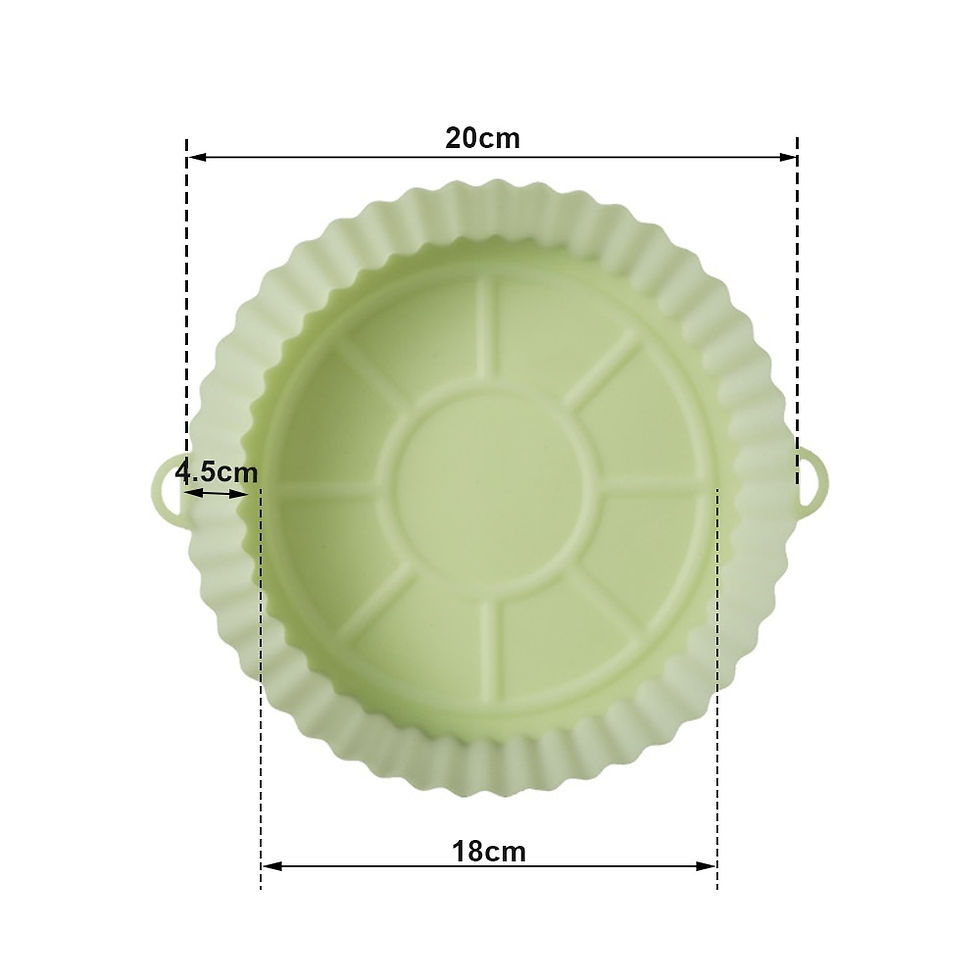 Миниатюра: 7 Holes Airfryer Silicone Pot Muffin Cake Cup Mold Baking Pan for Pastry Air Fr