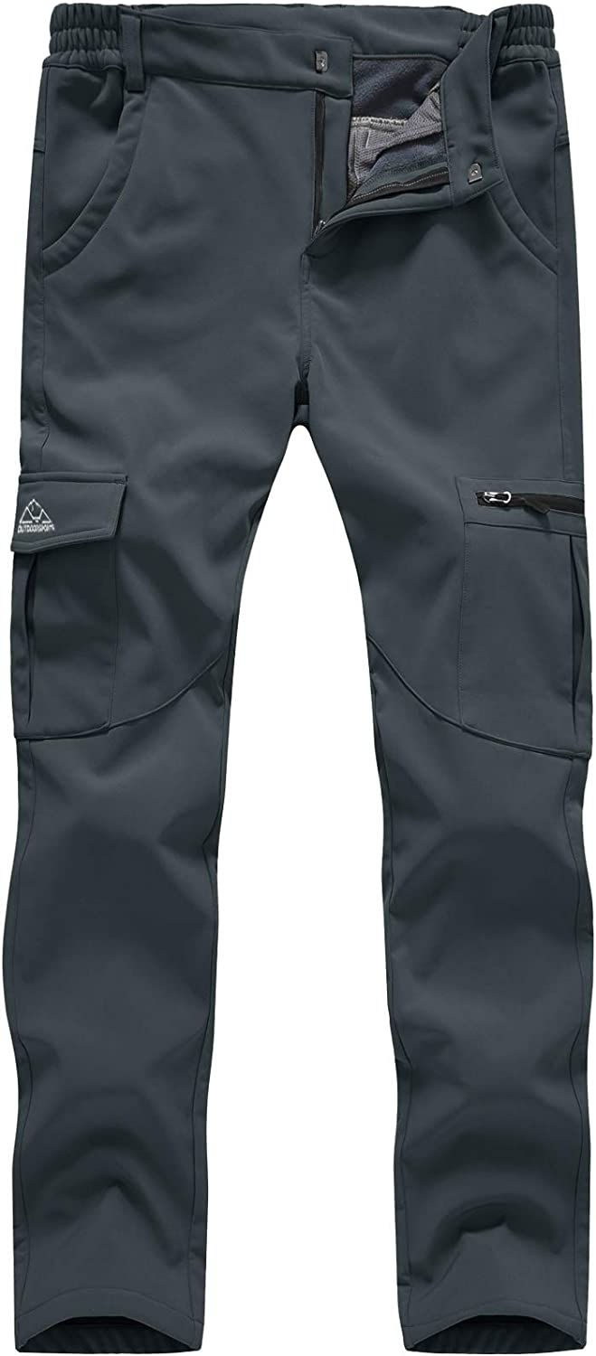 Miniature : YSENTO Women's Fleece Ski Snow Pants Waterproof Windproof Insulated Softshell H