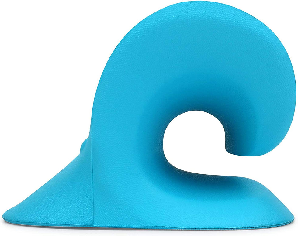 Miniatura: Neck and Shoulder Relaxer, Cervical Traction Device for TMJ Pain Relief and Cer