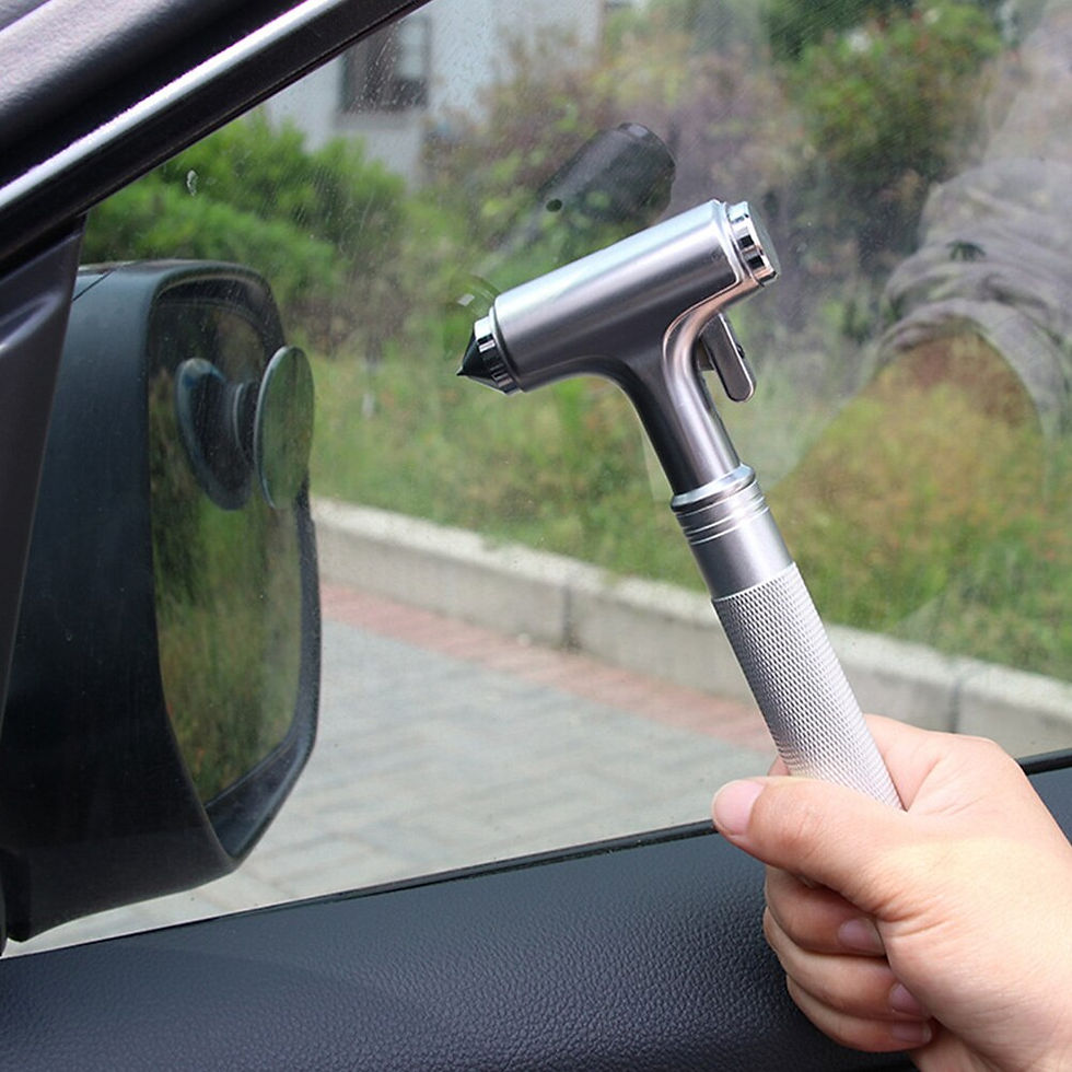 Thumbnail: Car Safety Hammer Metal Auto Emergency Window Glass Breaker Car Life-Saving Esc