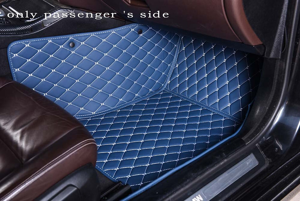 Miniatura: Custom Leather Diamond Car Foor Mat For Mitsubishi All Models Asx Outlander Lan