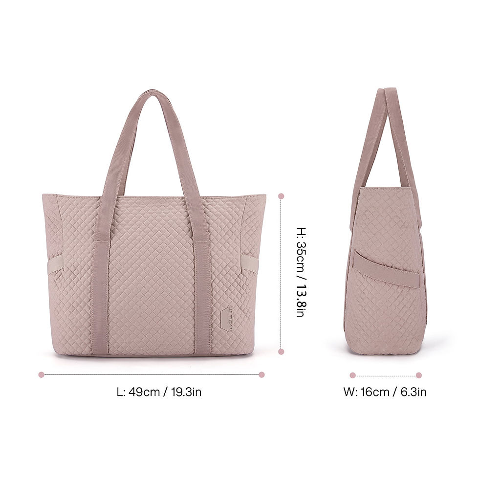 Miniatura: BAGSMART Women Tote Bag Large Shoulder Bag Top Handle Handbag with Yoga Mat Buc