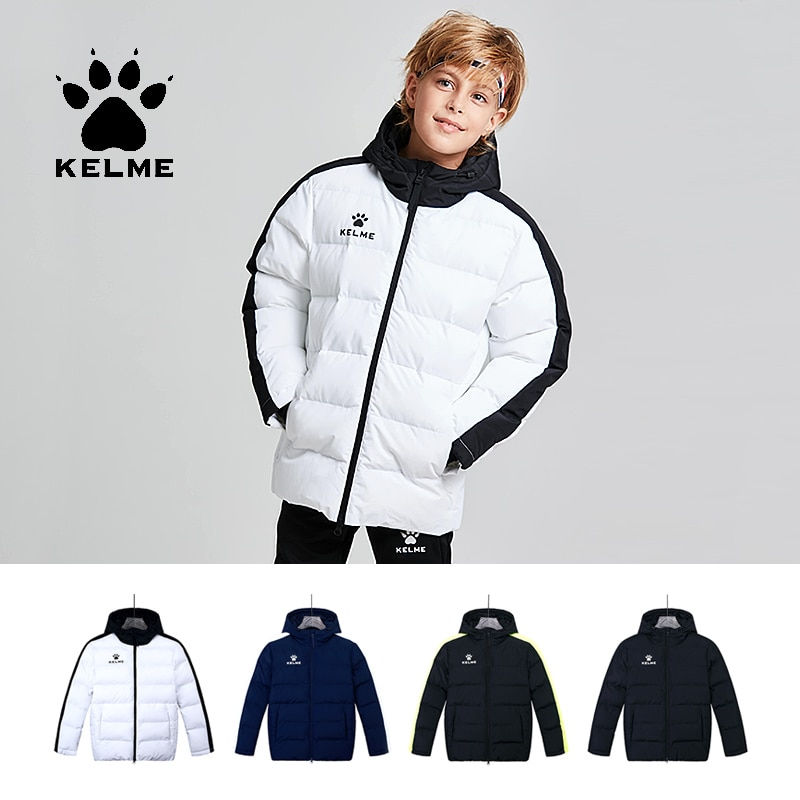 Миниатюра: Winter Long Jacket Sports Hooded Jacket Boys Girls Windproof Warm Outdoor Cotto