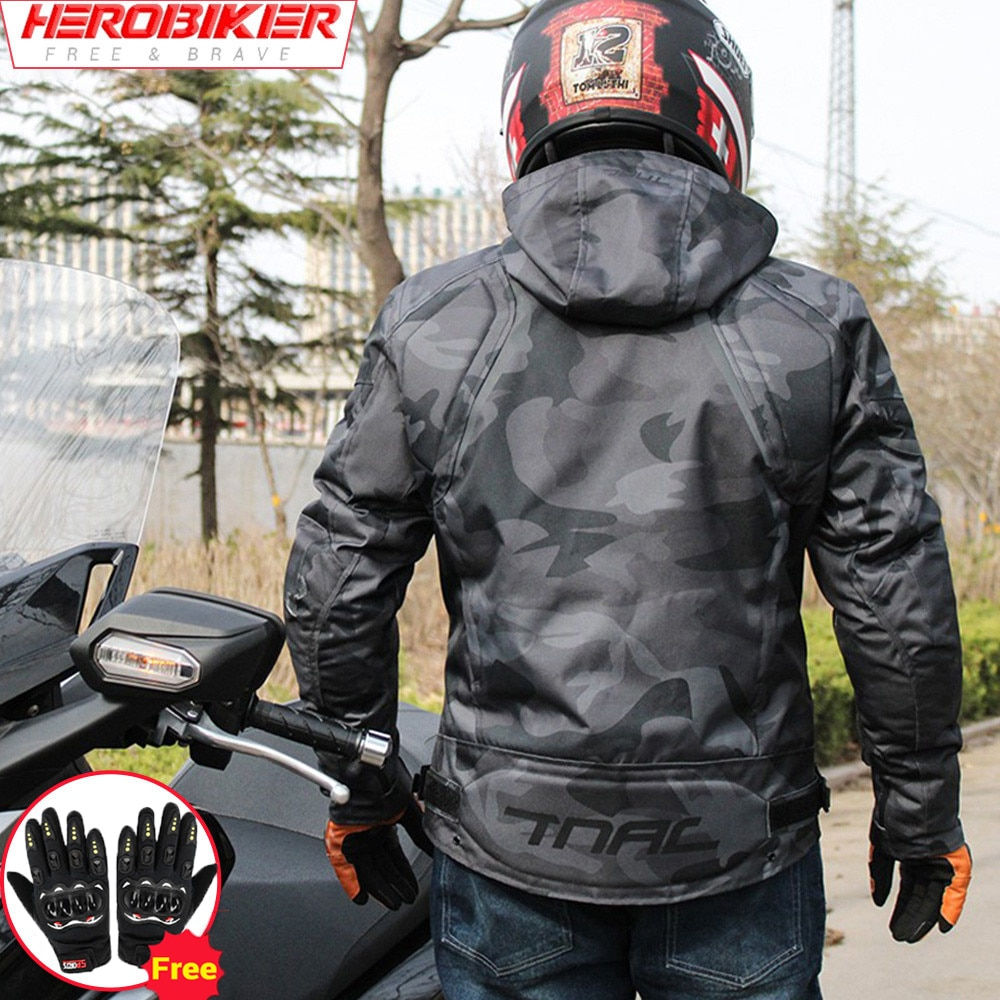 Motorcycle Winter Jackets Windproof Men Motorbike Waterproof Racing Clothes