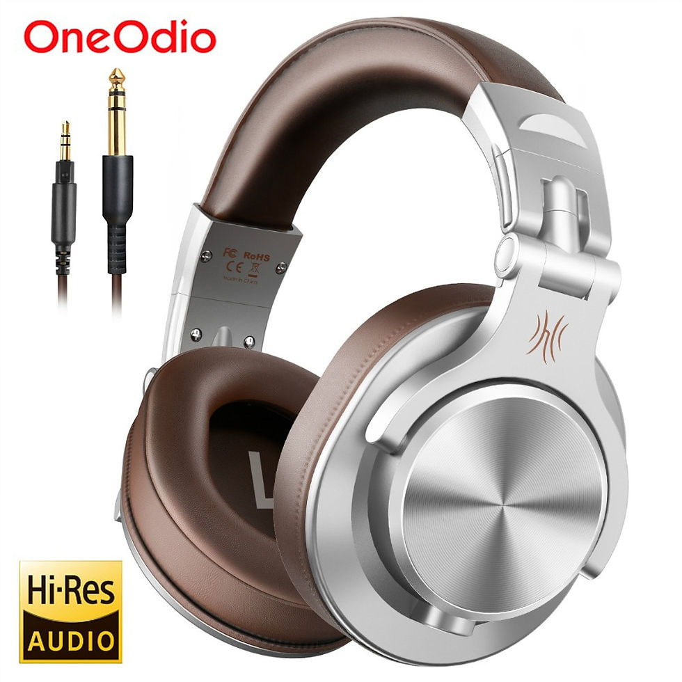 Миниатюра: Oneodio A71 Wired Headphones For Computer Phone With Mic Over Ear Stereo Hi-Res