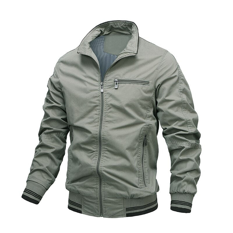 Thumbnail: Autumn Winter Military Jacket Air Force Casual Cargo Jacket Men Clothing
