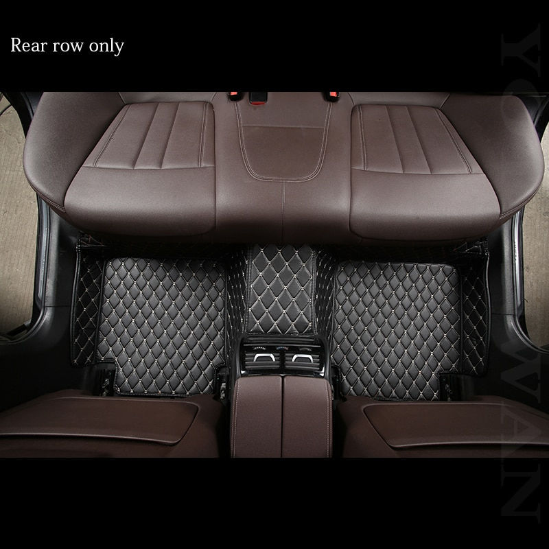 Miniature : YOTONWAN Custom Leather Car Foor Mat 100％ For Genesis GV70 GV80 GV90 Waterproof