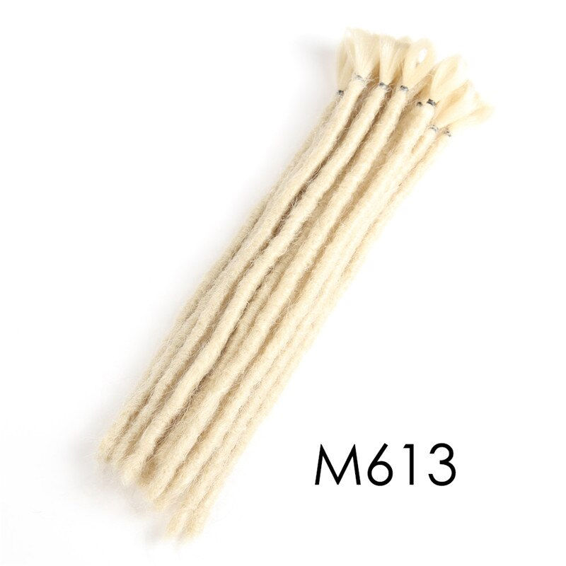 Thumbnail: SAMBRAID 12 Inch Short Dreadlocks Extensions  Soft Handmade Faux Locs Crochet D