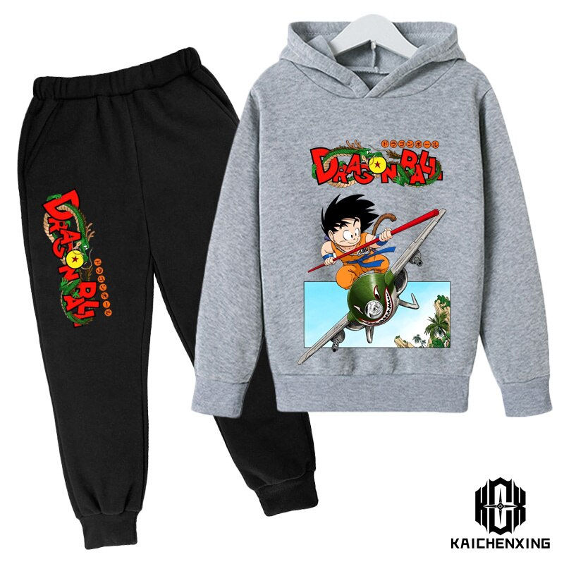 Thumbnail: Spring Autumn Children Cartoon Cartoon Dragon Ball Hoodie Kids Fashion Cotton S