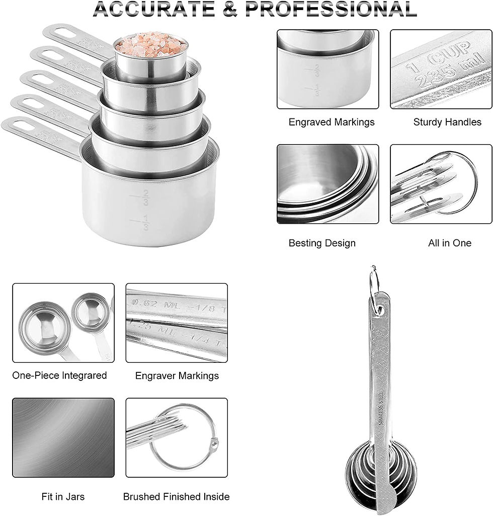Thumbnail: Electric Hand Mixer with Mixing Bowls Set, Hand Mixers for Kitchen, 5-Speeds Ha