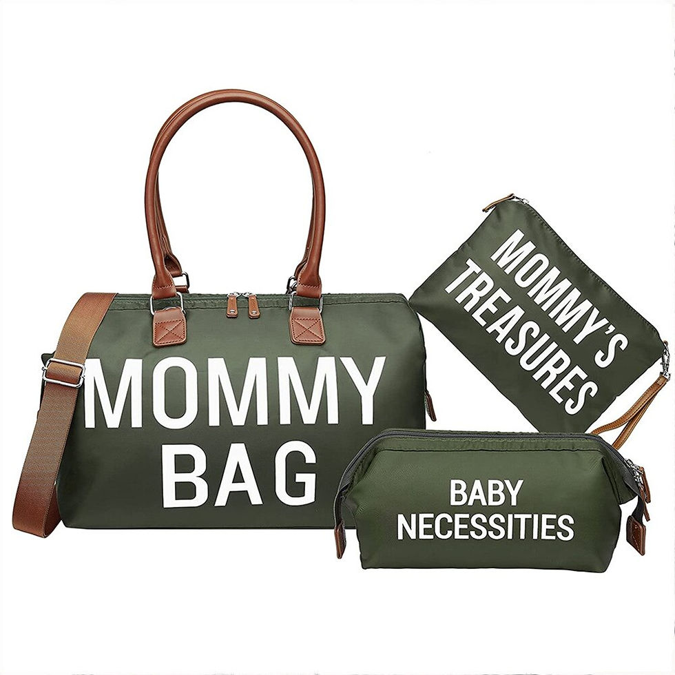 Thumbnail: Mama Tote Bag Maternity Diaper Mommy Large Capacity Bag Women Nappy Organizer S