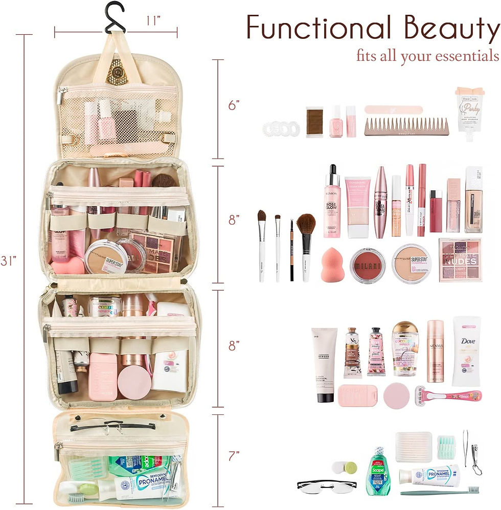 Miniatura: CHANDELLI Makeup Travel Bag & Makeup Organizer Bag Are Great Makeup Bags for Wo