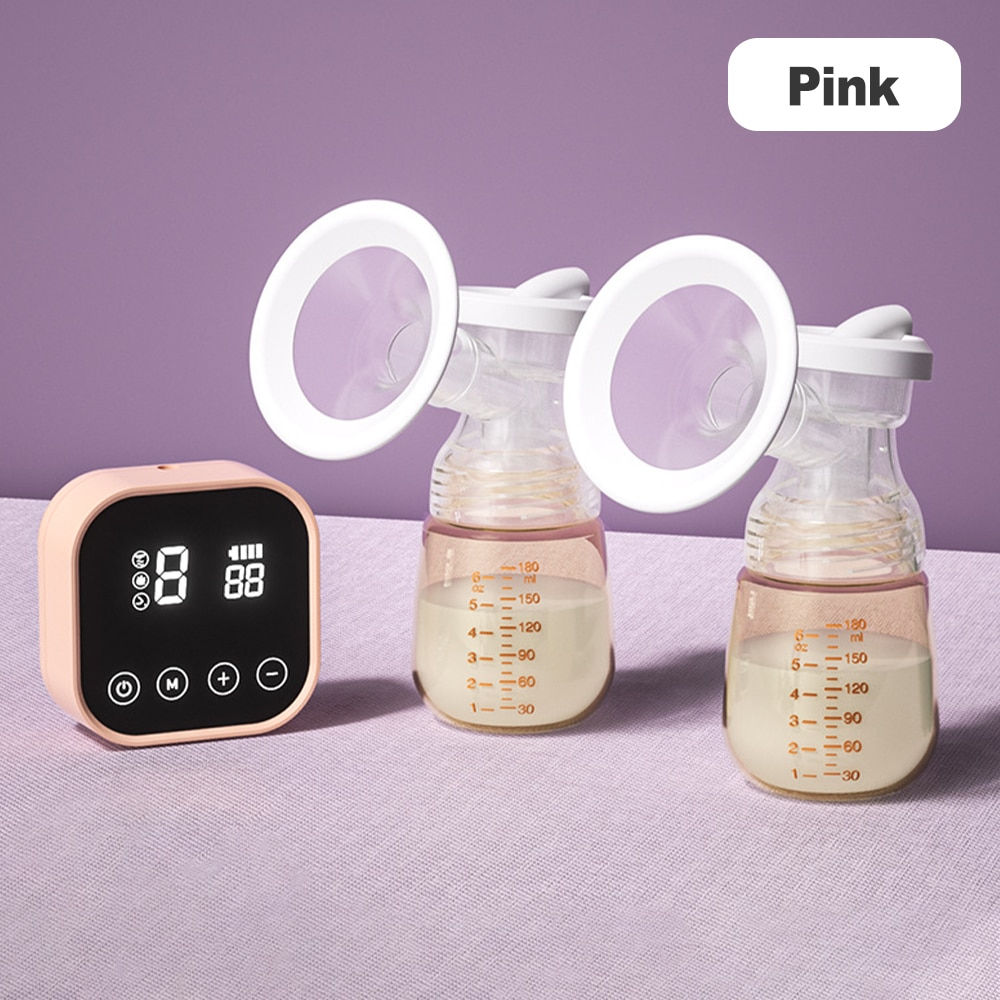 Electric Breast Pump Rechargeable Nursing Breastfeeding Pump Easy Carry Outdoor