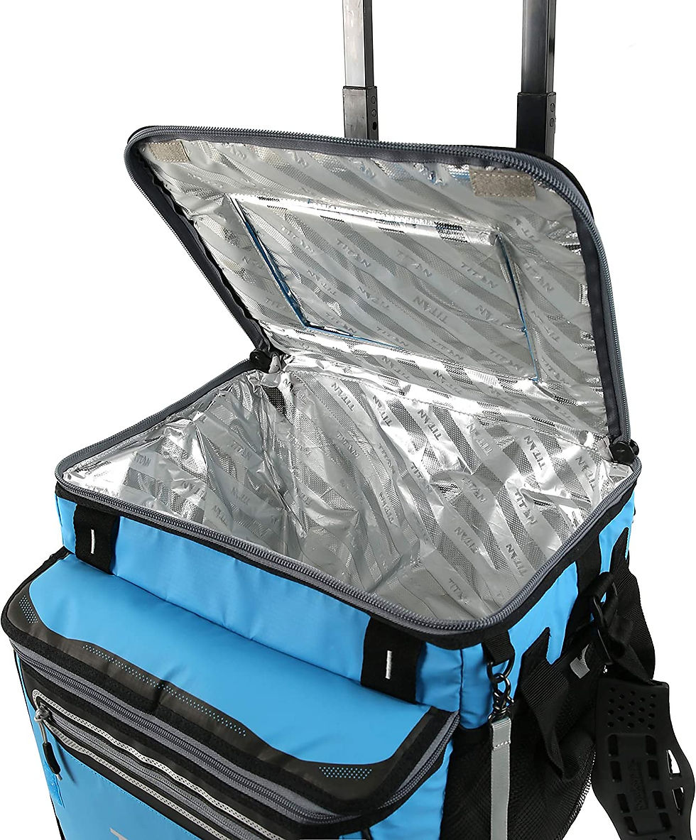 Miniature : Arctic Zone Titan Deep Freeze 60 (50+10) Can Collapsible Rolling Cooler with Wh