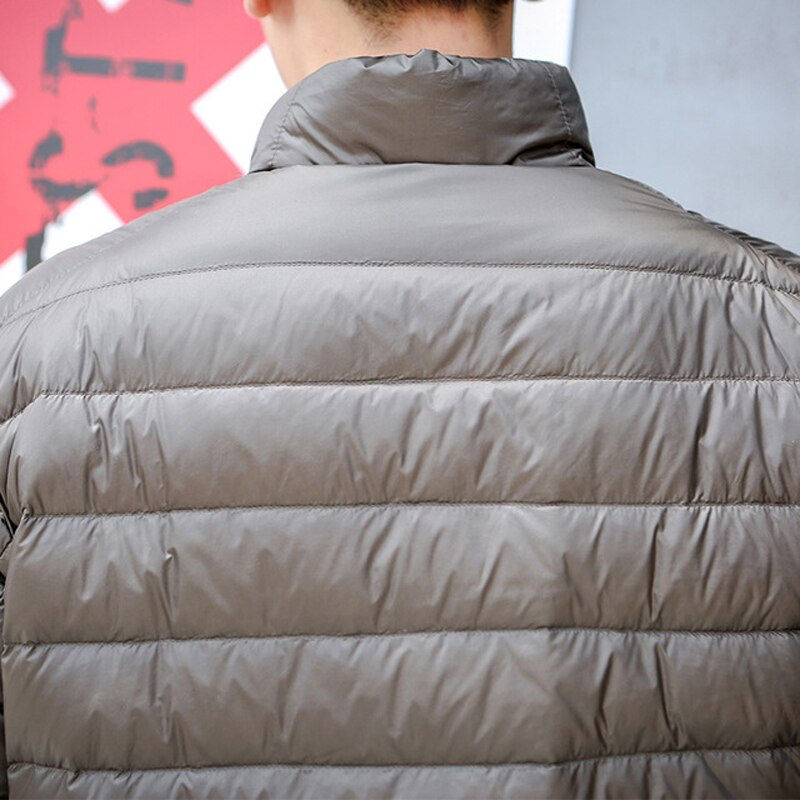 Miniatura: Winter Autumn Men Ultralight Jacket  Male Casual Down Jacket Coat Warm Parka 5XL