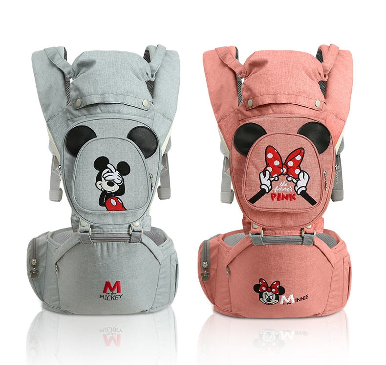 Miniaturbild: Disney Baby Carrier Ergonomic Toddler Backpack Hip Seat For Newborn Baby Backpa